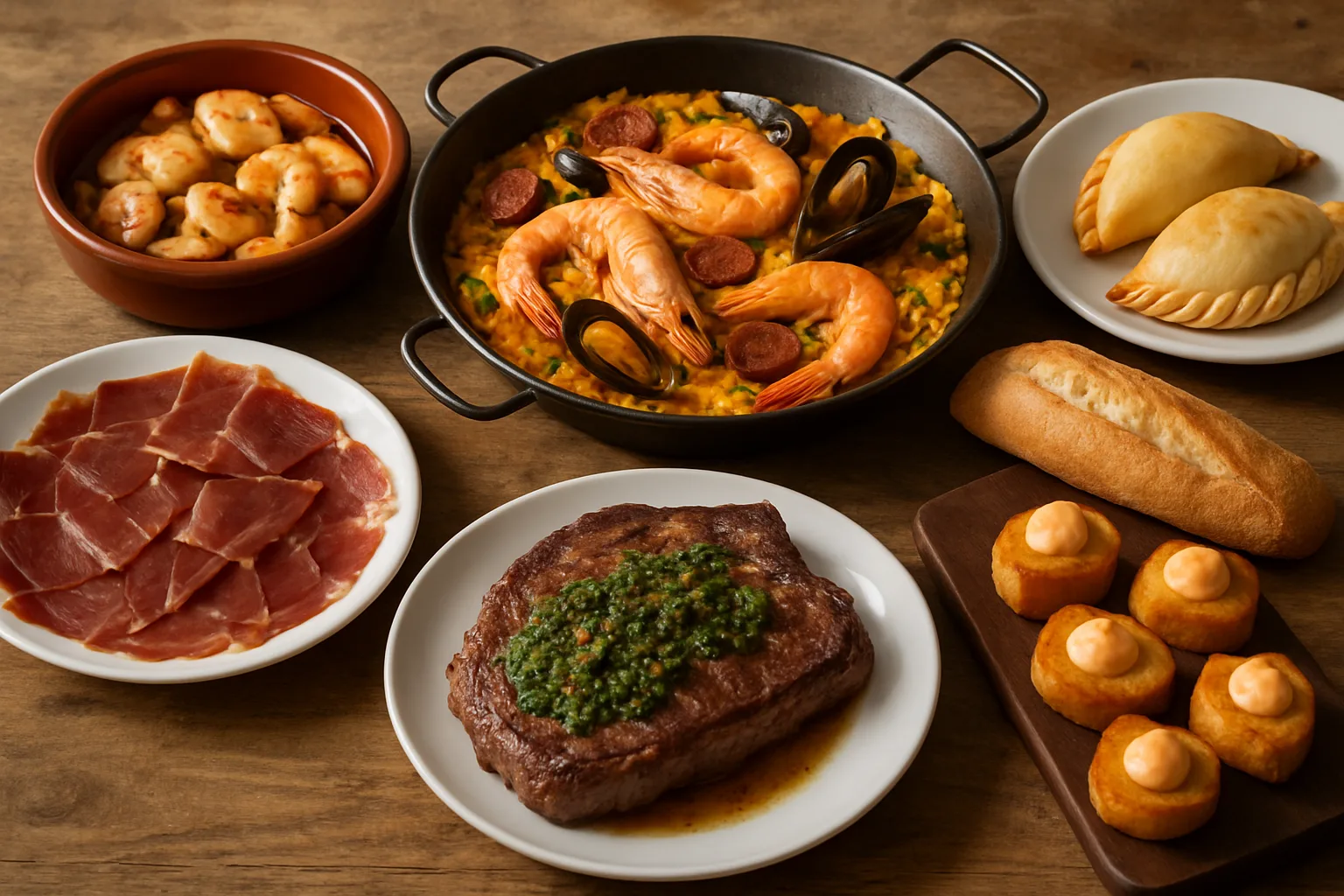 Recetas para un duelo culinario: España vs. Argentina