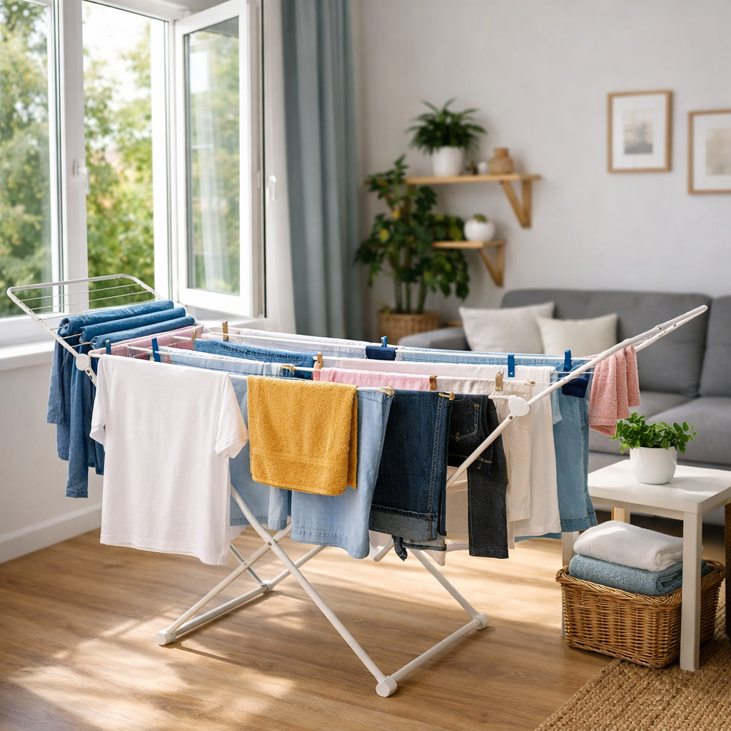 Cómo secar la ropa dentro de casa sin que huela mal